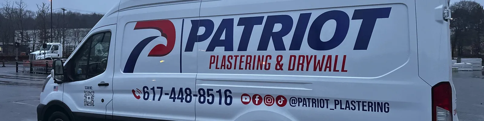 Patriot Plastering truck