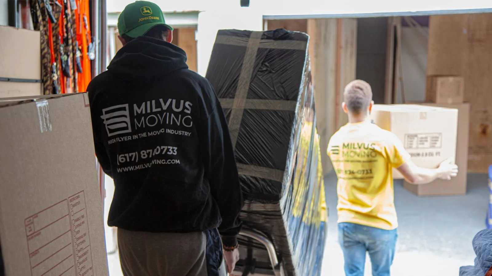 Milvus Moving [Boston movers] [Boston to New York movers]