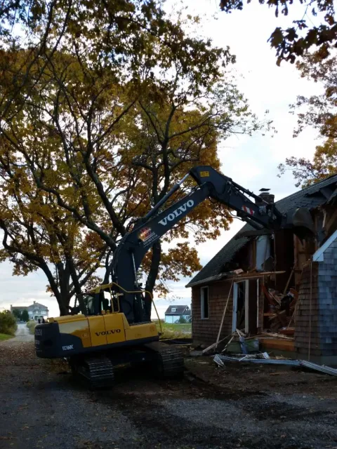 house demolition in Connecticut