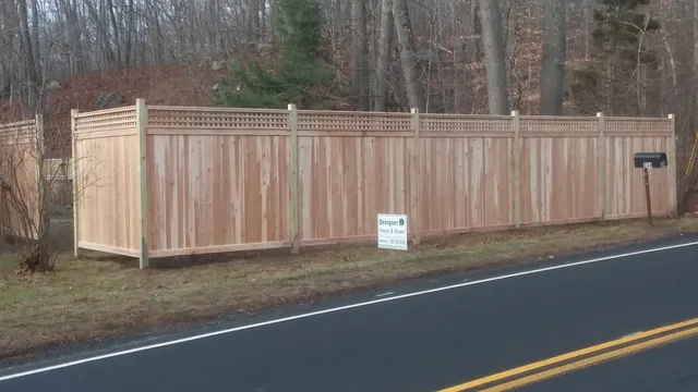 Designer Landscape Fence & Stone work photo