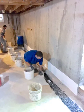B-Dry Basement Waterproofing of Maine and New Hampshire, LLC work photo