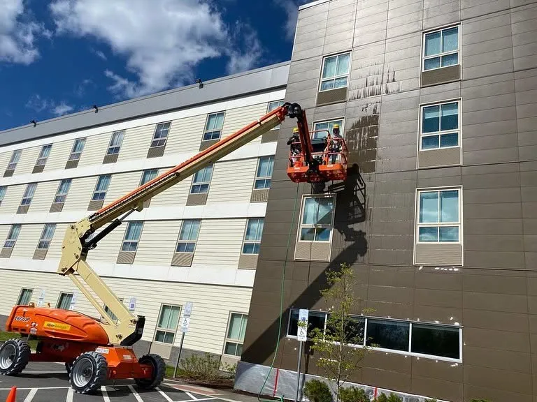 Hotel facade restoration