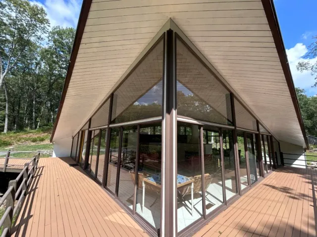 Clearline Window Cleaning team providing professional exterior cleaning in Fairfield County CT