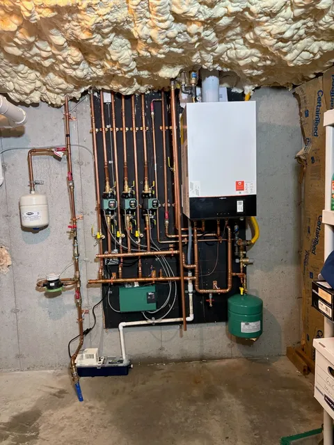 Crescent Plumbing & Heating work photo