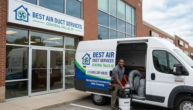Best Air Duct Services Central Falls, RI work photo