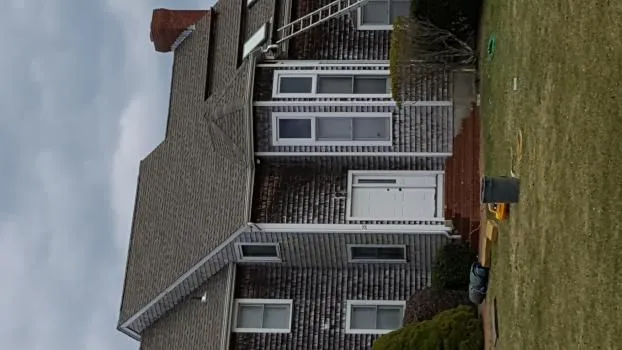 A recent roofer job in the  area