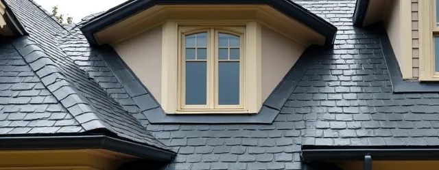 Victorian Manor Slate Roof Restoration - Completed