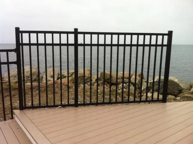 Three Rail Aluminum Fence Fairfield CT