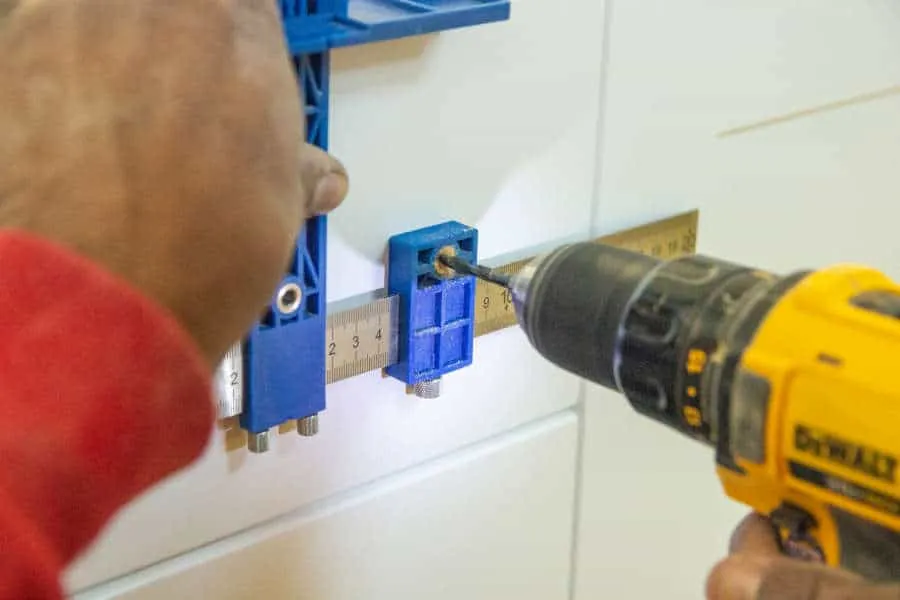Drilling for installation