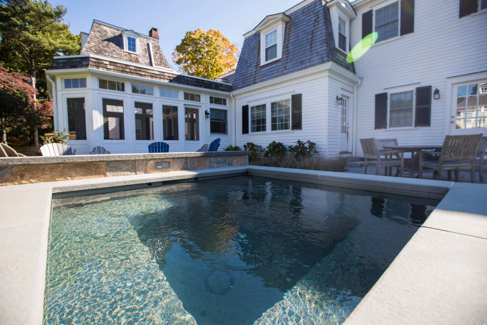 Back yard pool
