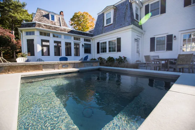 Back yard pool