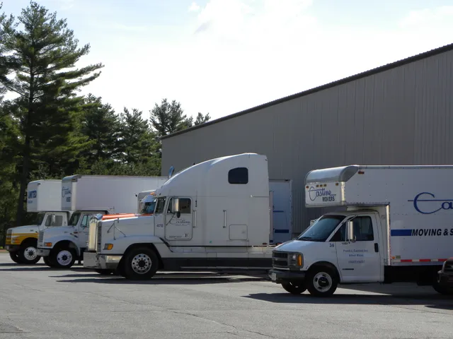 Castine Moving & Storage Warehouse work photo
