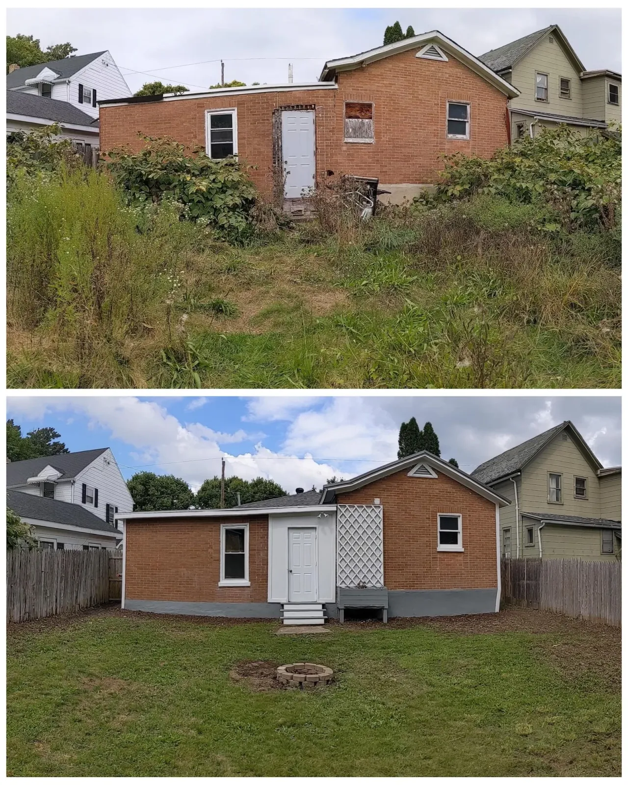 Back Yards handyman work example
