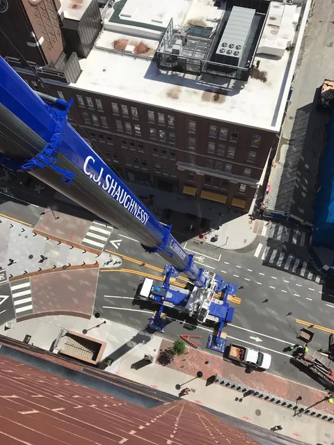 work photo from cjshaughnessycrane.com