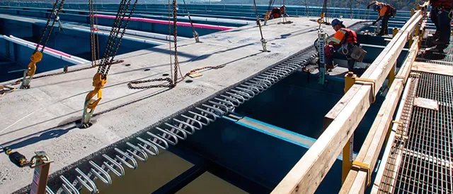EVS Metal's brackets for the new Cuomo bridge