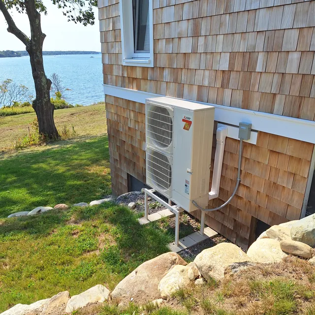 Casco Bay Heat Pump work photo