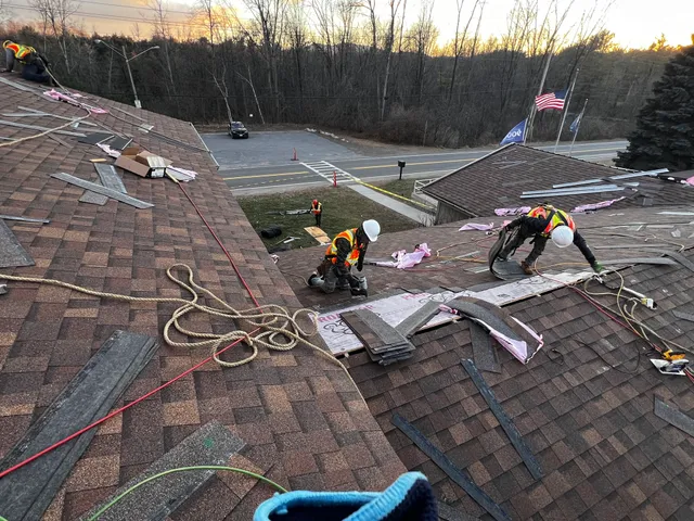Five Star Roofing Company work photo