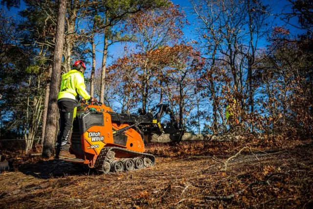 Stump grinding