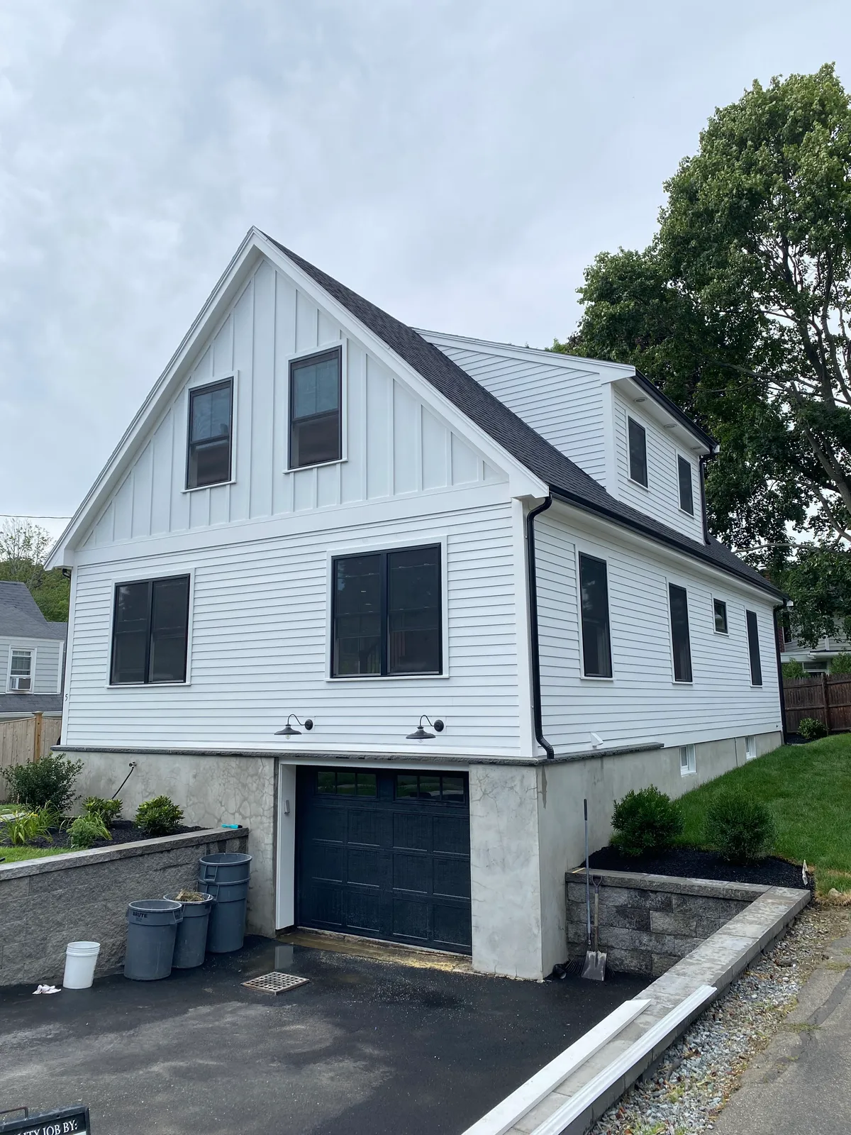 Exterior renovation