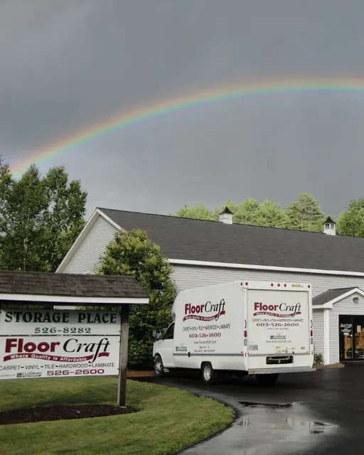Floorcraft storefront and van