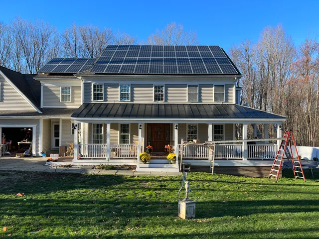 Connecticut Solar Power work photo