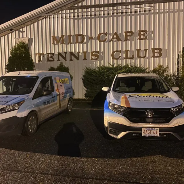 Sentinel Cleaning vehicles on Cape Cod