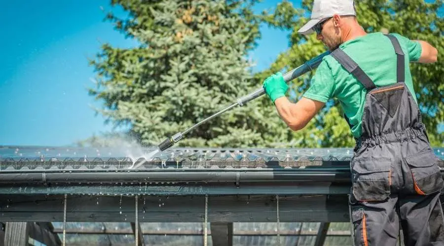 Installed Residential Gutter