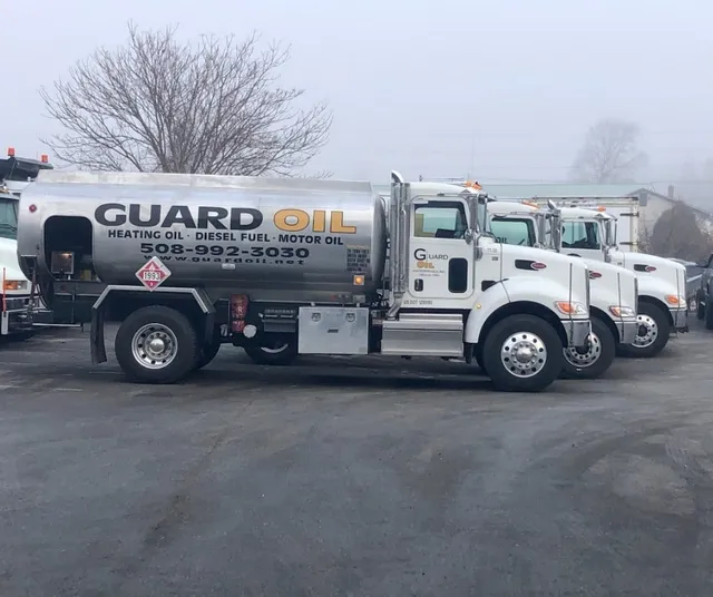 three trucks