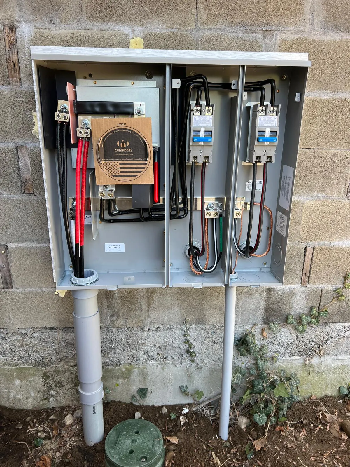 200A to 400A upgrade