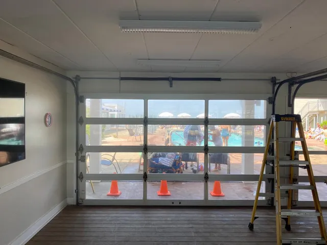 work photo from bluefinlocksmithandgaragedoors.com