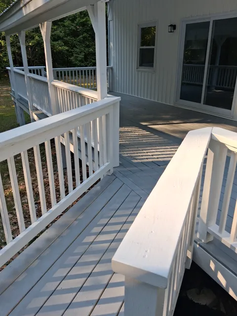 Deck and porch second angle