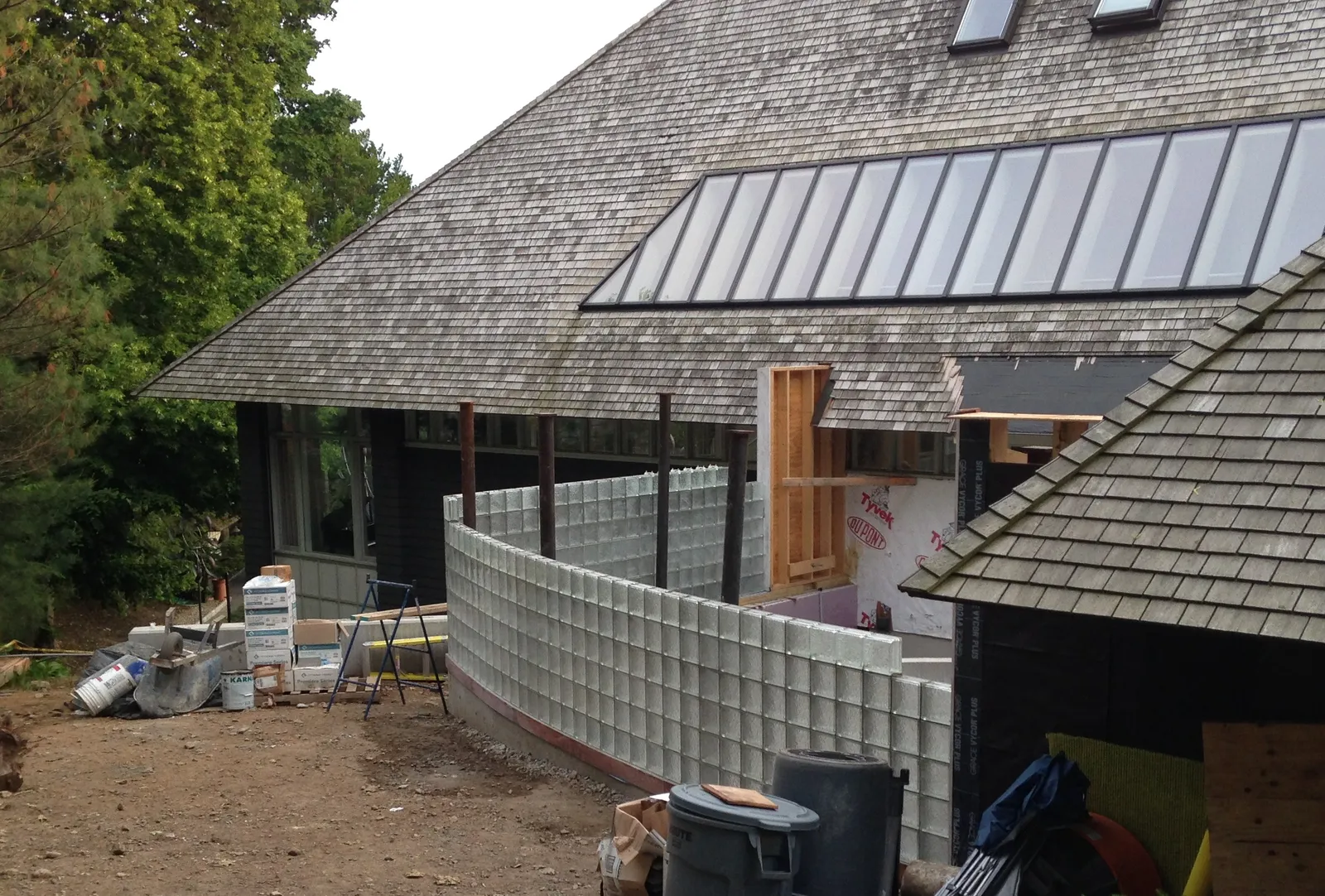 Structural alteration in progress