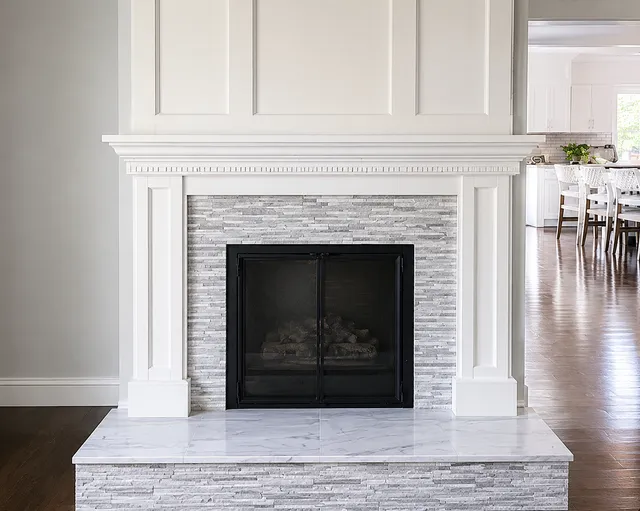 Custom fireplace carpentry in Cape Cod