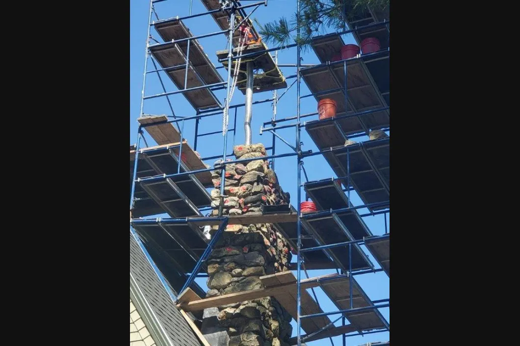 Liner Installation & Chimney Rebuild