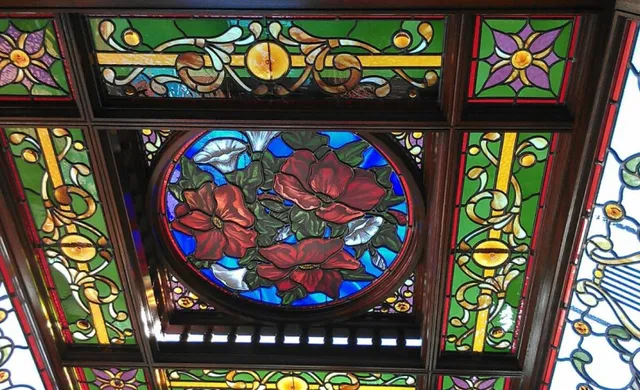 work photo from jimandersonstainedglass.com