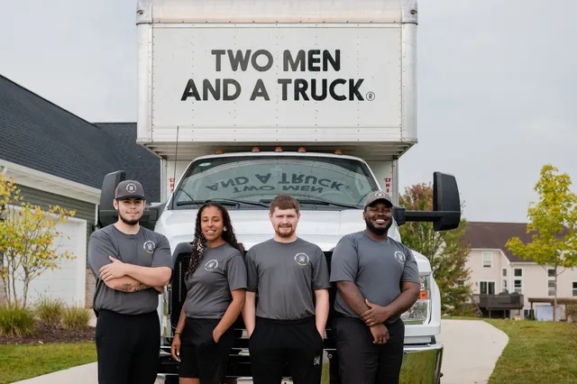 Two Men and a Truck Moving work photo