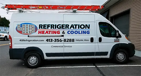 413 Refrigeration Heating & Cooling work photo