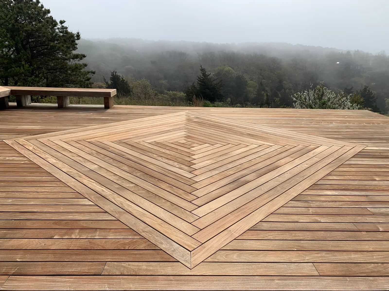 deck after wash