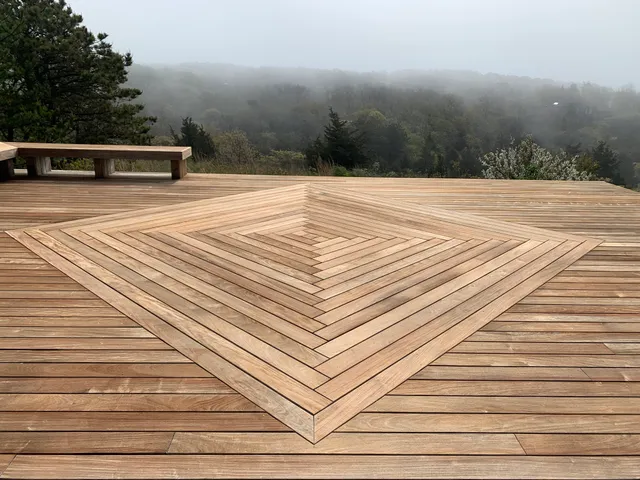 deck after wash