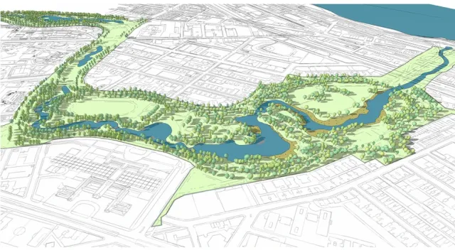 Emerald Necklace improvement map