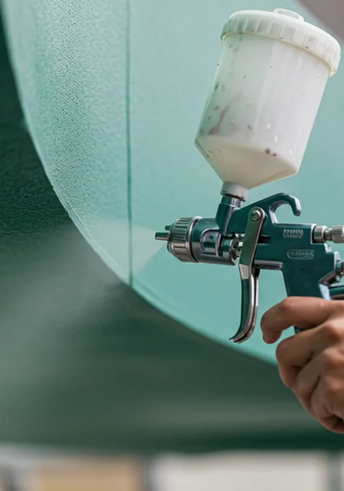 We deliver fast, high-quality results with our spray painting, easily covering hard-to-reach areas and complex designs with a coat of paint gently sprayed over the surface.