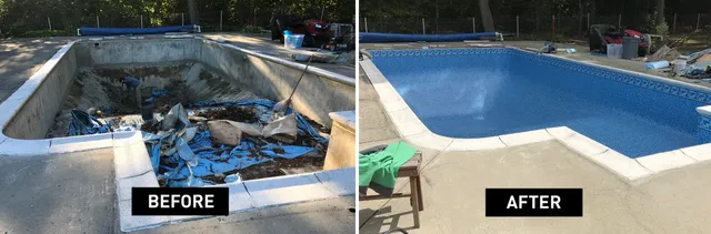 George V's Pool Service work photo