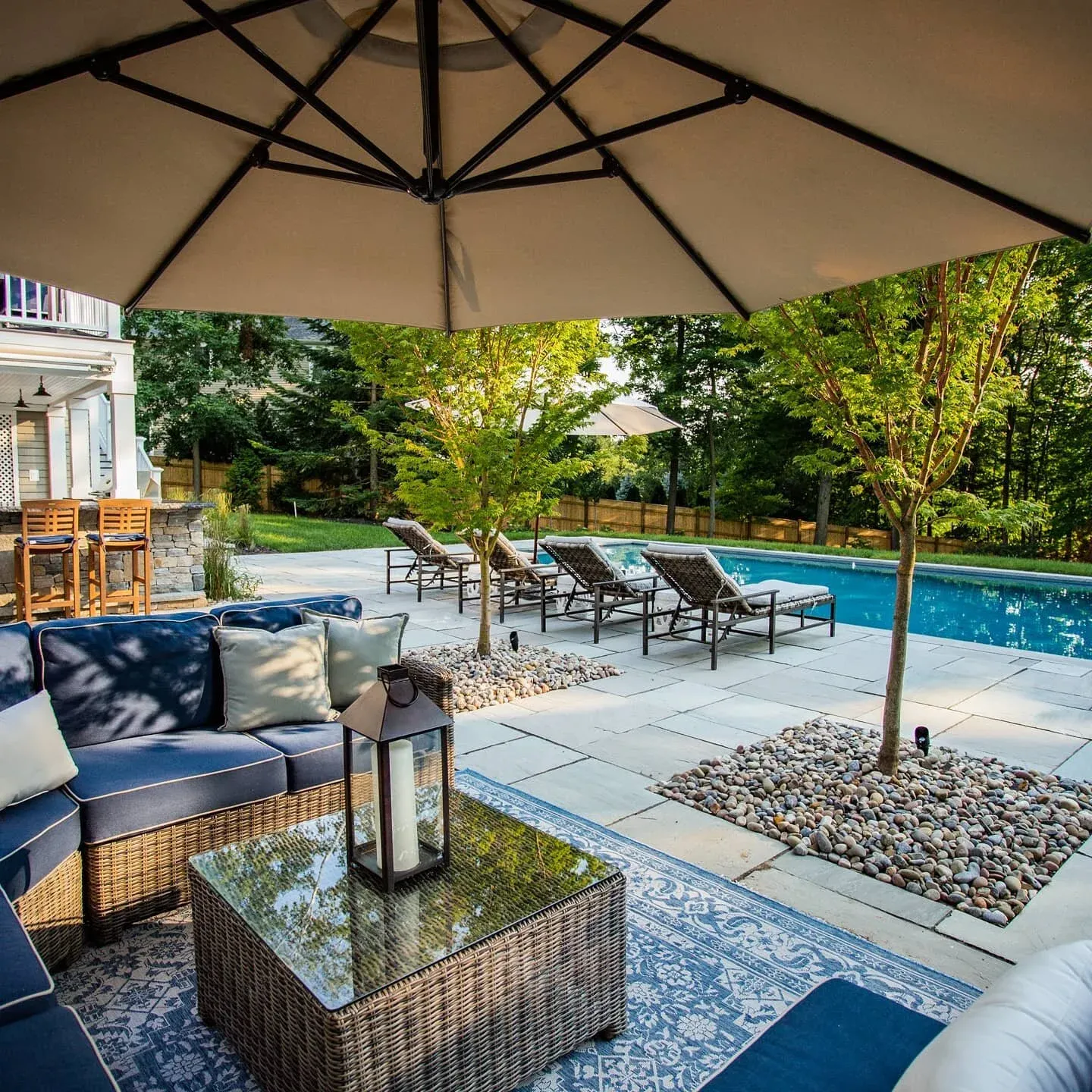 Warm summer breezes will be here soon.
Are you ready as ready as this client of ours, to be - #stuckathome ?