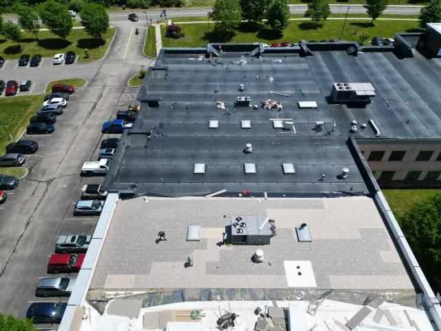 Completed roofing project in Portsmouth NH by Northpoint Roofing