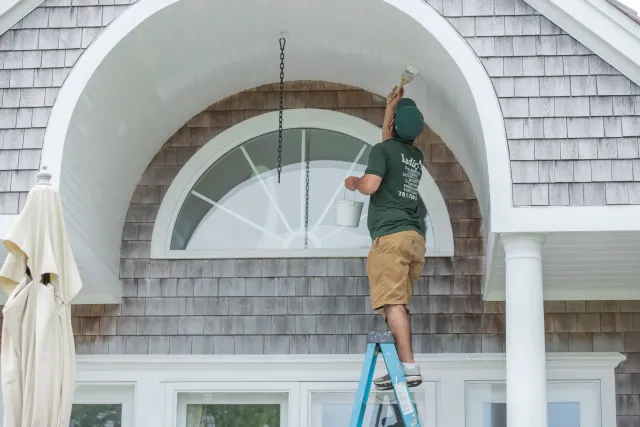 Laddy's Gutter Cleaning work photo