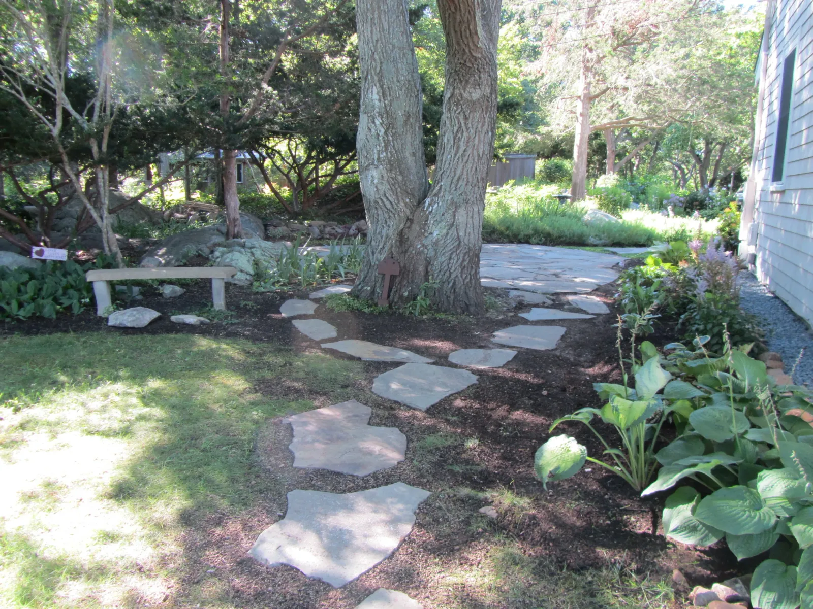 Patio installation. Scituate, MA