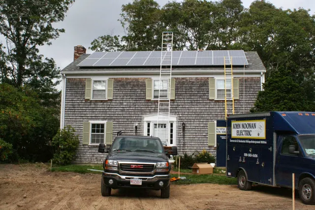 John Noonan Electric, of Falmouth Ma work photo
