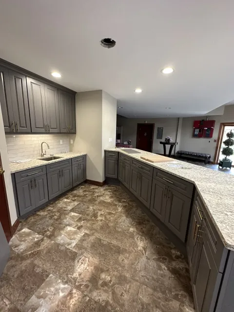 Tile Installation in