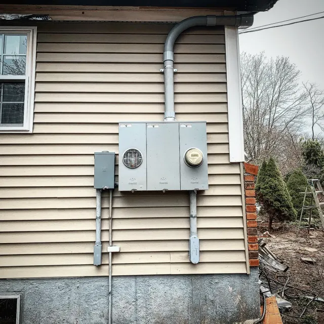 Completed electrical project by Buck Electric electricians
