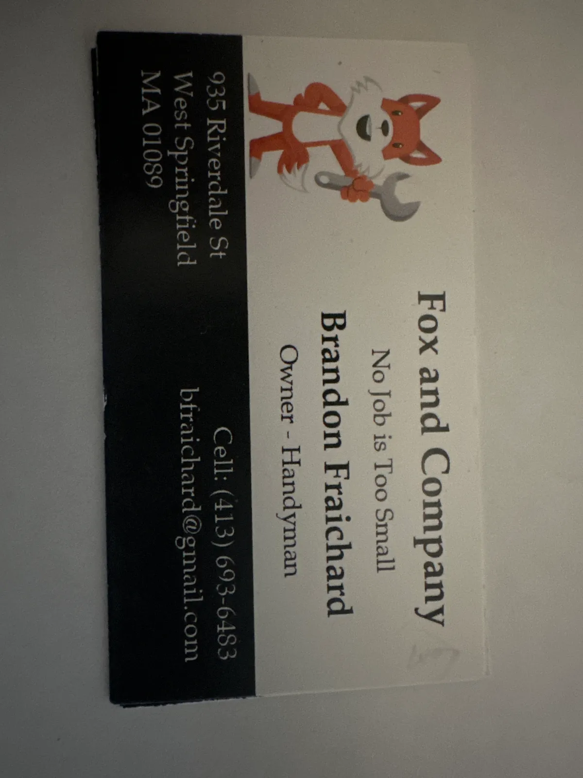 work photo from Google listing